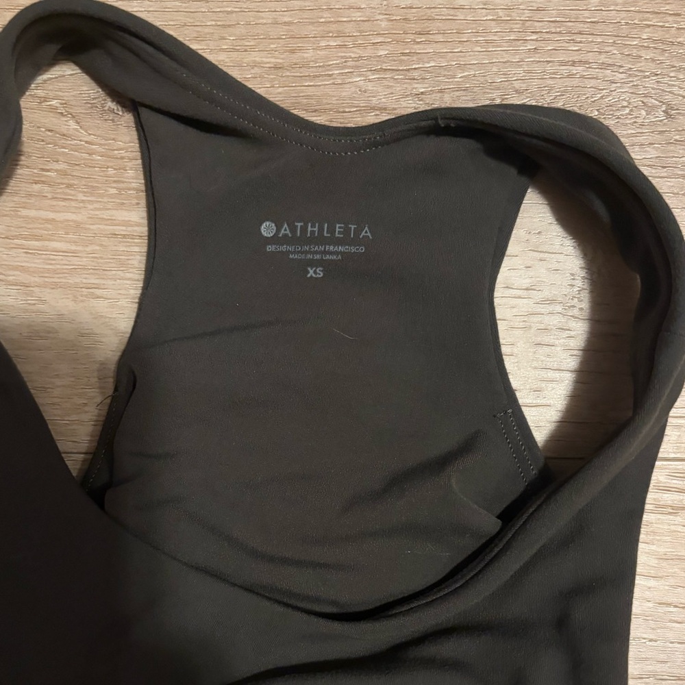 Athleta dark green/brownish Crop Top - Picture 3 of 3
